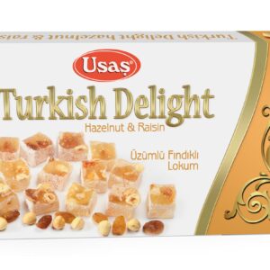 Usaş Üzümlü Fındıklı Lokum