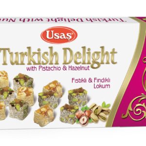 Usaş Fıstıklı & Fındıklı Lokum