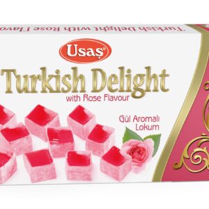 Usaş Gül Aromalı Lokum