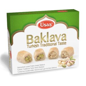 Usaş Geleneksel Lezzet Fıstıklı Karışık Baklava