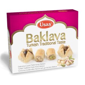 Usaş Geleneksel Lezzet Fıstıklı Karışık Baklava