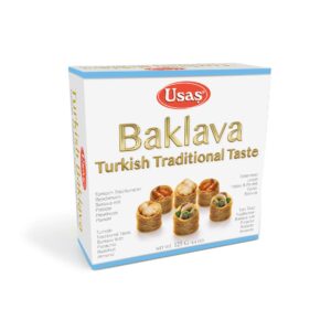 Usaş Geleneksel Lezzet Fıstıklı & Fındıklı Cevizli Baklava