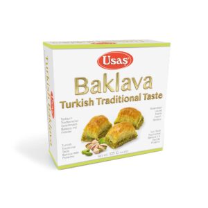 Usaş Geleneksel Lezzet Duble Fıstıklı Baklava